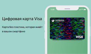 Виртуальная карта Visa Сбербанка