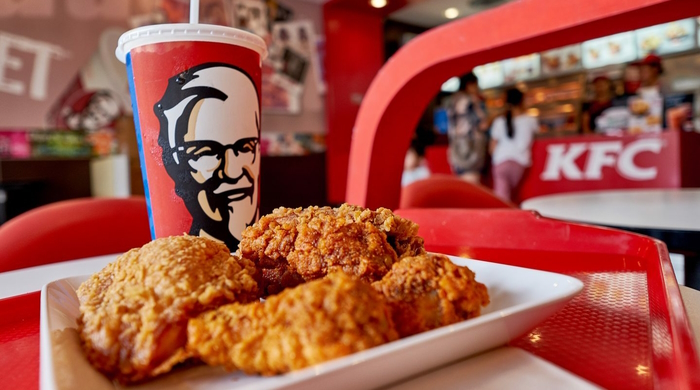 KFC ресторан еда