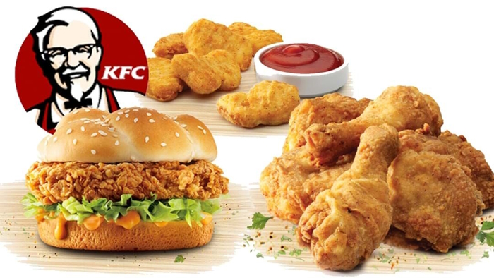 KFC еда реклама